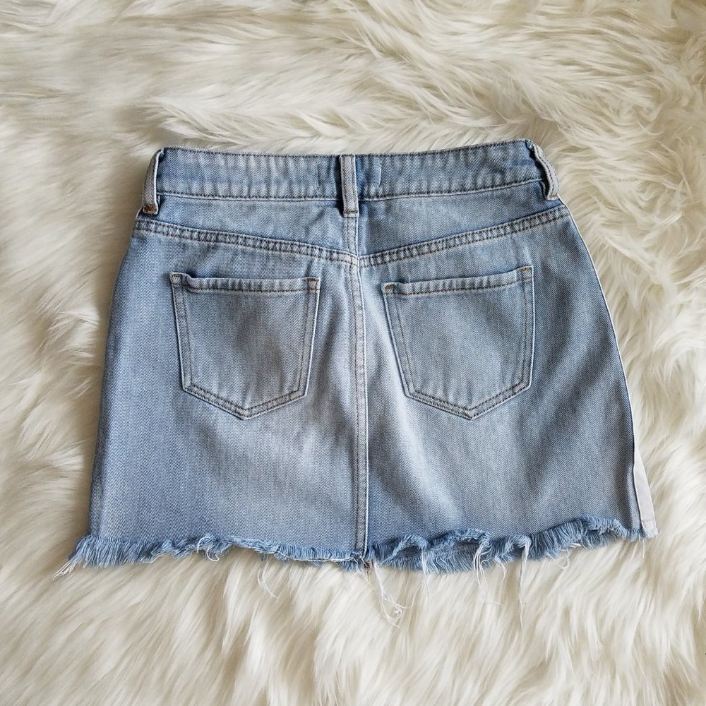 Pacsun Denim Mini Skirt Size 25 - Picture 5 of 11